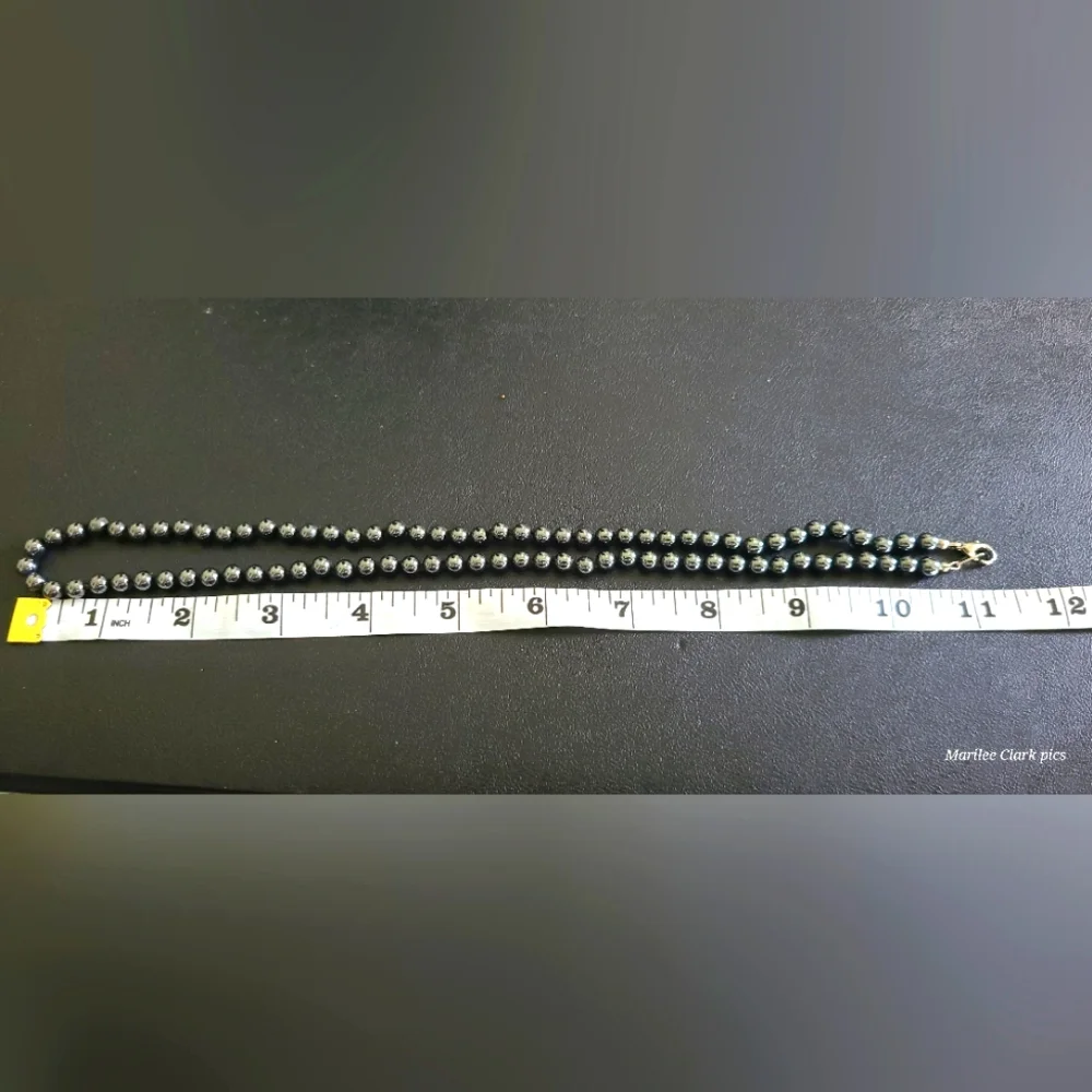Hand Crafted Hematite Necklace
